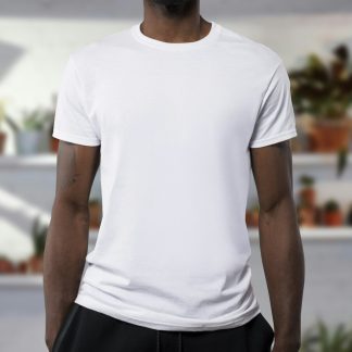 Lewismarcus Men's Classic Crew Neck T-Shirt — Soft Cotton Everyday Tee